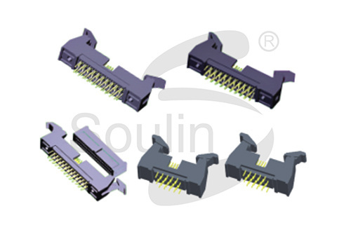 1.27x2.54mm pitch ejector header