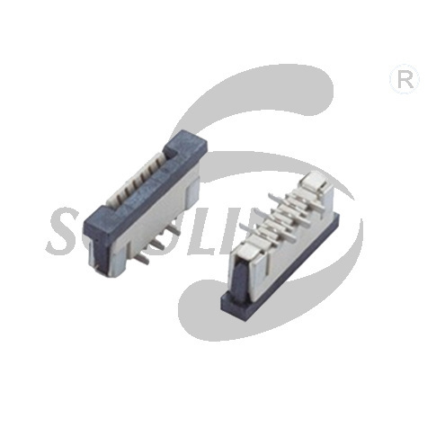 FPC1.0 180度 SMT drawing vertical stick reverse foot position