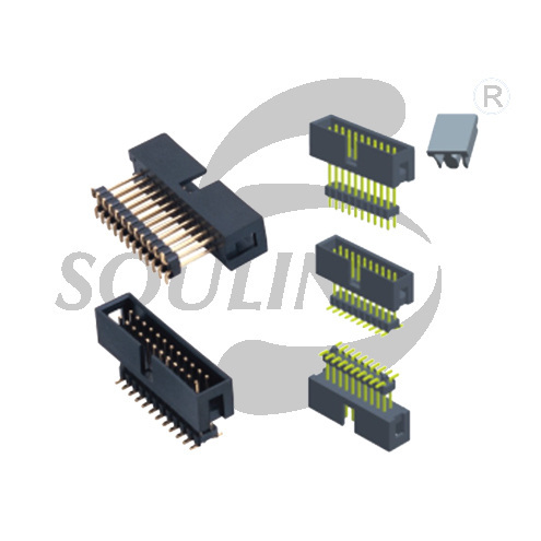 BH2.54 dual row double plastic SMT H8.8