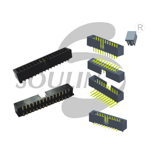 BH2.0 dual row single plastic SMT H5.65 with column cap