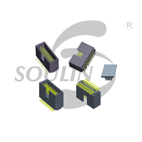 BH1.0 dual row single plastic SMT H6.9