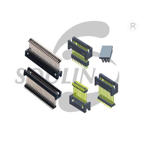 BH1.27 dual row double plastic SMT H5.7