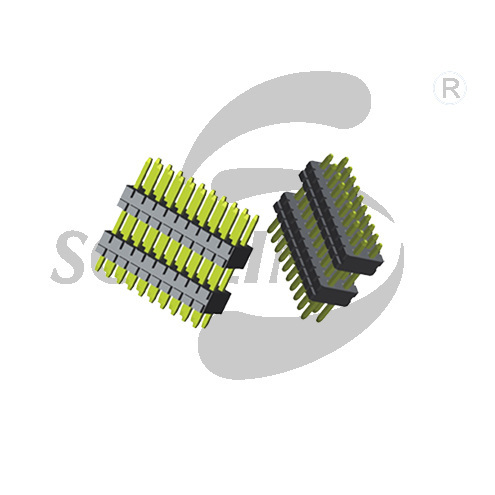 PH0.8 dual row double plastic straight