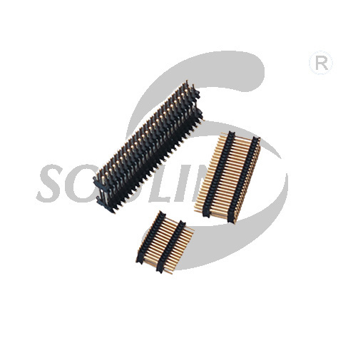 PH0.8 dual row double plastic SMT