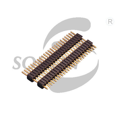 PH1.0 single row double plastic straight