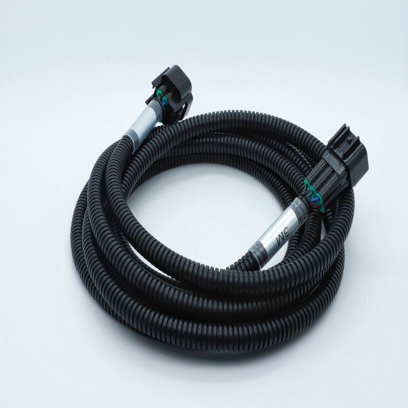 Vehicle surveillance camera wiring harness 